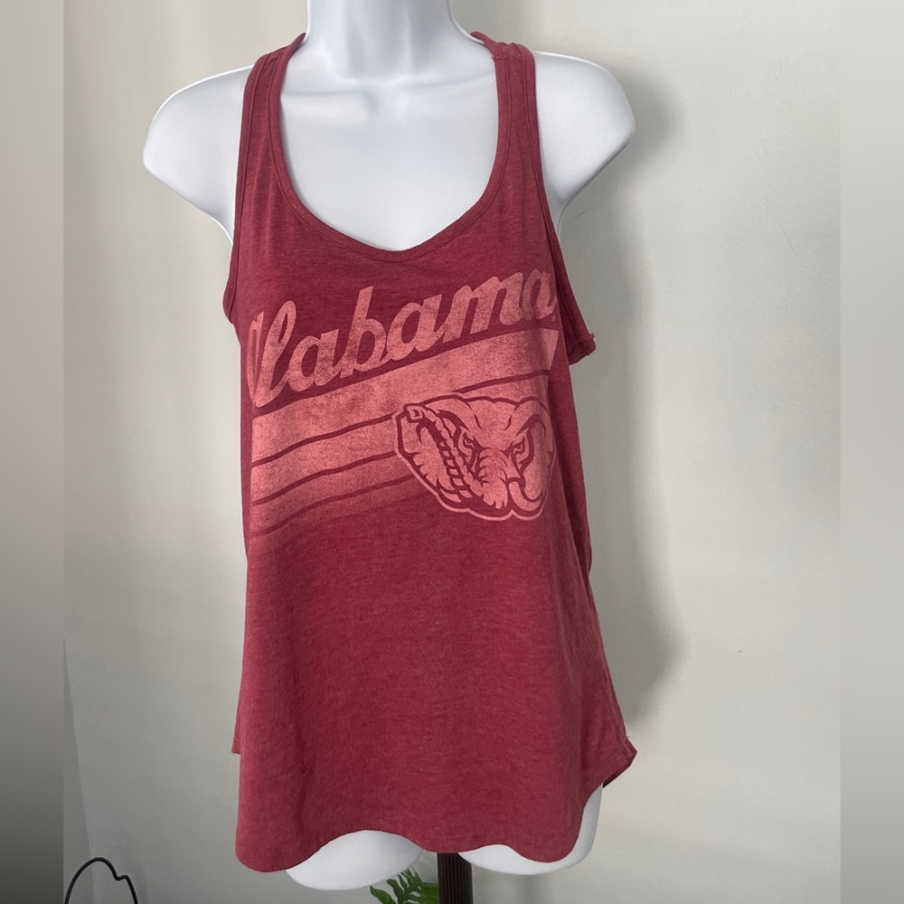 Alabama Red Racerback Tank Size Medium